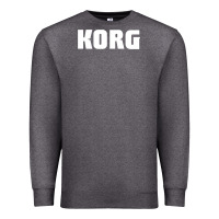 Charcoal Heather Korg Keyboard Premium Sweatshirt - linhVisuals
