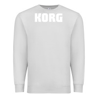 Dove Grey Korg Keyboard Premium Sweatshirt - linhVisuals