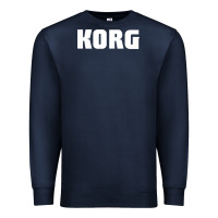 Navy Korg Keyboard Premium Sweatshirt - linhVisuals