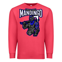 Cardinal mandingo fighter chief, liberian superhero, african ancestry premium t Premium Sweatshirt - linhVisuals