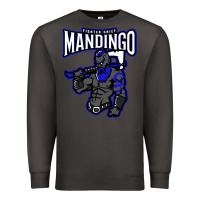 Smoke mandingo fighter chief, liberian superhero, african ancestry premium t Premium Sweatshirt - linhVisuals
