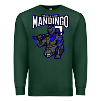 Sports Green mandingo fighter chief, liberian superhero, african ancestry premium t Premium Sweatshirt - linhVisuals