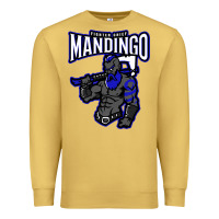 Antique Gold mandingo fighter chief, liberian superhero, african ancestry premium t Premium Sweatshirt - linhVisuals