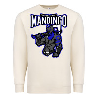 Sandshell mandingo fighter chief, liberian superhero, african ancestry premium t Premium Sweatshirt - linhVisuals