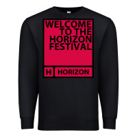 Black Horizon Festival Premium Sweatshirt - linhVisuals