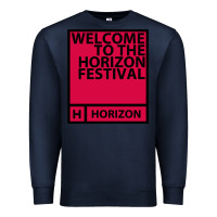Navy Horizon Festival Premium Sweatshirt - linhVisuals