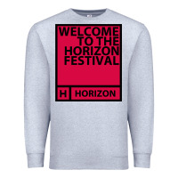 Heather Grey Horizon Festival Premium Sweatshirt - linhVisuals