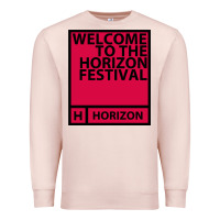 Pale Pink Horizon Festival Premium Sweatshirt - linhVisuals