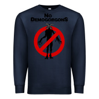 Navy stranger no demogorgons Premium Sweatshirt - linhVisuals