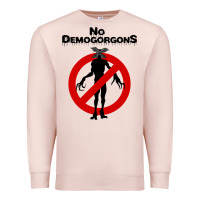 Pale Pink stranger no demogorgons Premium Sweatshirt - linhVisuals