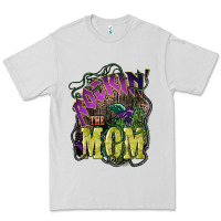 Dove Grey Rockin the mom Mother's Day Premium Tee - HowdyJamesFarm