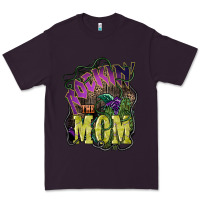 Plum Rockin the mom Mother's Day Premium Tee - HowdyJamesFarm