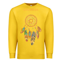 Lemon chumash tribe native american indian vintage dream catcher t shirt Premium Sweatshirt - linhVisuals