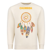 Sandshell chumash tribe native american indian vintage dream catcher t shirt Premium Sweatshirt - linhVisuals