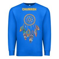 True Royal chumash tribe native american indian vintage dream catcher t shirt Premium Sweatshirt - linhVisuals