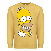 Antique Gold the simpsons homer simpson face sweatshirt Premium Sweatshirt - linhVisuals
