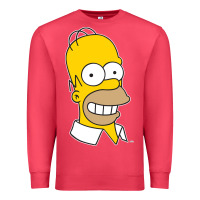 Cardinal the simpsons homer simpson face sweatshirt Premium Sweatshirt - linhVisuals