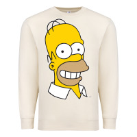 Sandshell the simpsons homer simpson face sweatshirt Premium Sweatshirt - linhVisuals