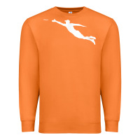 Carrot ultimate frisbee layout t shirt Premium Sweatshirt - linhVisuals