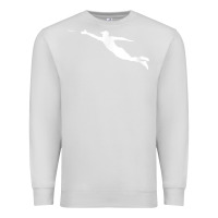 Dove Grey ultimate frisbee layout t shirt Premium Sweatshirt - linhVisuals