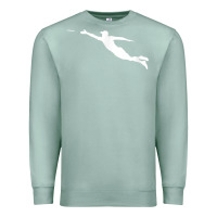 Seafoam ultimate frisbee layout t shirt Premium Sweatshirt - linhVisuals