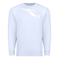 White ultimate frisbee layout t shirt Premium Sweatshirt - linhVisuals