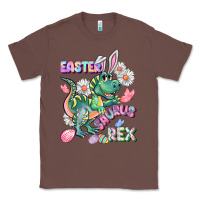 Chestnut Easter Saurus Rex Easter Day Classic Tee - CowGirlArtShop