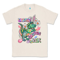 Natural Easter Saurus Rex Easter Day Classic Tee - CowGirlArtShop