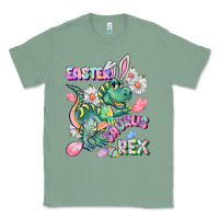 Sage Easter Saurus Rex Easter Day Classic Tee - CowGirlArtShop