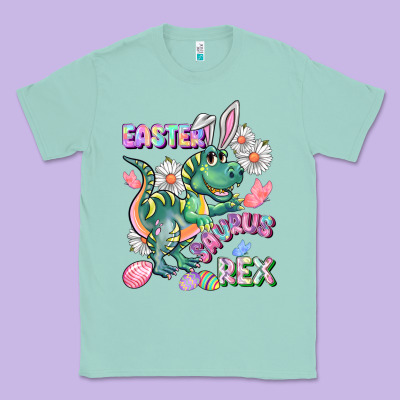 Easter Saurus Rex Easter Day Classic Tee Designed By Cowgirlartshop