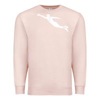 Pale Pink ultimate frisbee layout t shirt Premium Sweatshirt - linhVisuals