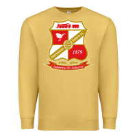 Antique Gold the swindon Premium Sweatshirt - linhVisuals