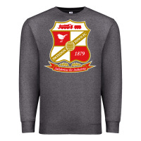 Charcoal Heather the swindon Premium Sweatshirt - linhVisuals