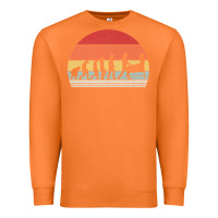 Carrot vintage retro evolution of the pinball lover premium t shirt Premium Sweatshirt - linhVisuals