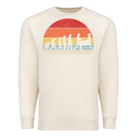 Sandshell vintage retro evolution of the pinball lover premium t shirt Premium Sweatshirt - linhVisuals