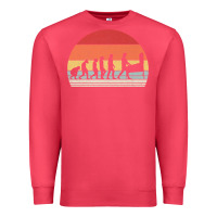 Cardinal vintage retro evolution of the pinball lover premium t shirt Premium Sweatshirt - linhVisuals