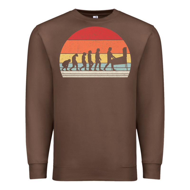 Vintage Retro Evolution Of The Pinball Lover Premium T Shirt Premium Sweatshirt by linhVisuals | Teevron