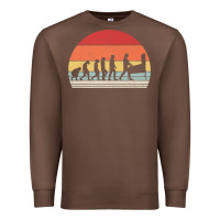 Chestnut vintage retro evolution of the pinball lover premium t shirt Premium Sweatshirt - linhVisuals
