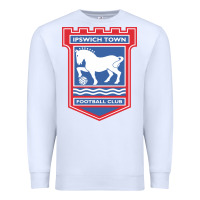 White the ipswich town Premium Sweatshirt - linhVisuals
