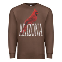 Chestnut black vintage cardinal red bird arizona az gifts premium t shirt Premium Sweatshirt - linhVisuals