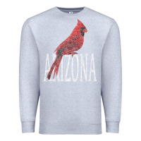 Heather Grey black vintage cardinal red bird arizona az gifts premium t shirt Premium Sweatshirt - linhVisuals