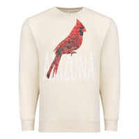 Sandshell black vintage cardinal red bird arizona az gifts premium t shirt Premium Sweatshirt - linhVisuals