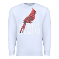White black vintage cardinal red bird arizona az gifts premium t shirt Premium Sweatshirt - linhVisuals