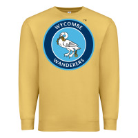 Antique Gold the wycombe wanderers Premium Sweatshirt - linhVisuals