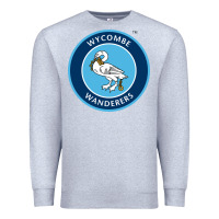 Heather Grey the wycombe wanderers Premium Sweatshirt - linhVisuals