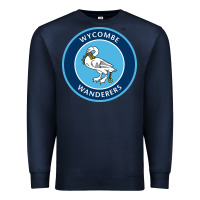 Navy the wycombe wanderers Premium Sweatshirt - linhVisuals