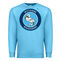 Ocean Blue the wycombe wanderers Premium Sweatshirt - linhVisuals
