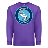 Purple the wycombe wanderers Premium Sweatshirt - linhVisuals