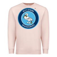Pale Pink the wycombe wanderers Premium Sweatshirt - linhVisuals