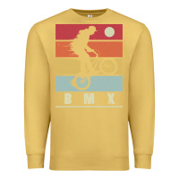 Antique Gold bmx vintage bike fans kids gift boys bmx pullover hoodie Premium Sweatshirt - linhVisuals